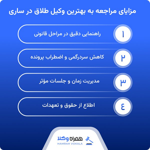 معرفی بهترین وکلای طلاق در ساری به همراه اطلاعات کامل