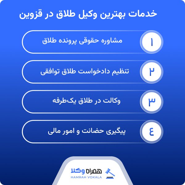 معیارهای انتخاب بهترین وکیل طلاق در قزوین