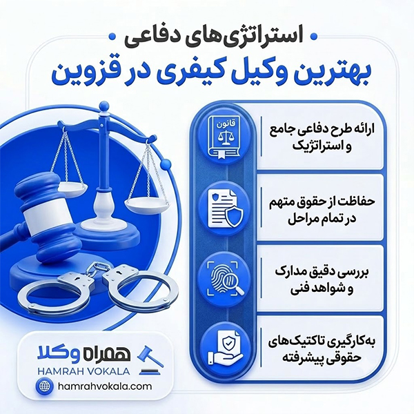 چگونه بهترین وکیل کیفری در قزوین انتخاب کنیم؟