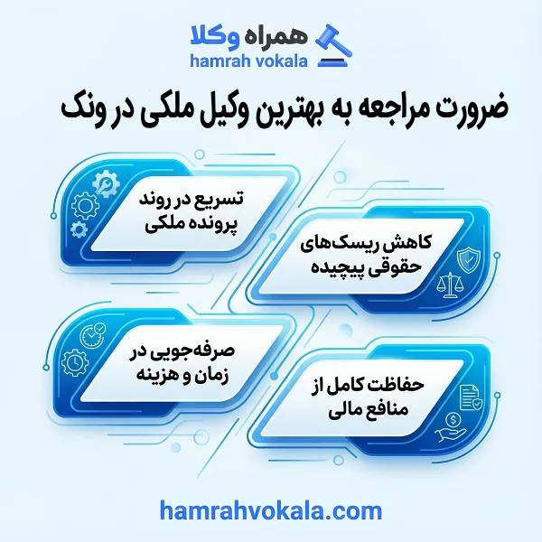 بهترین وکیل ملکی در ونک و نقش او در موفقیت پرونده