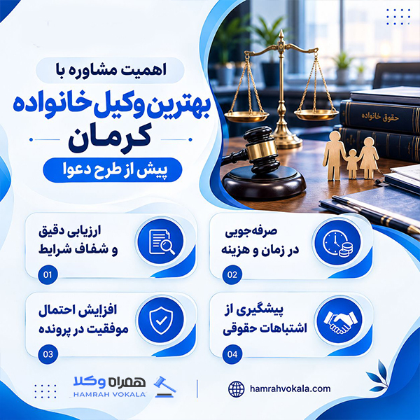 چگونه بهترین وکیل خانواده در کرمان انتخاب کنیم؟