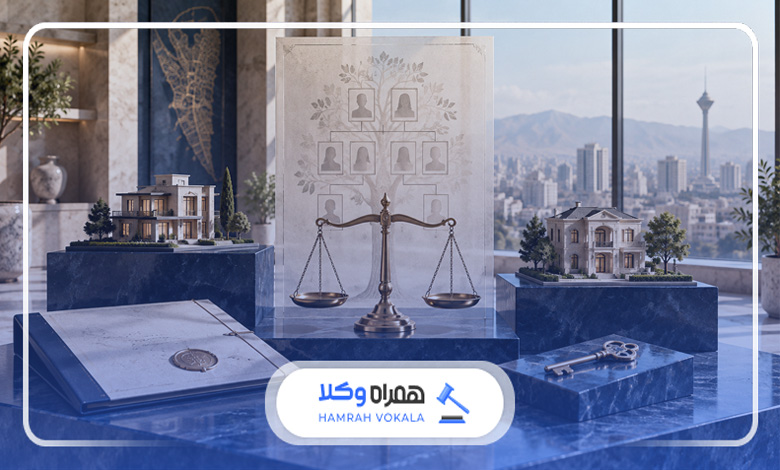 وکلای برتر ارث و انحصار وراثت در تهران
