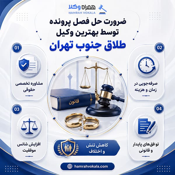 چرا باید وکیل طلاق خوب در جنوب تهران را انتخاب کنیم؟
