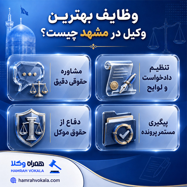 بهترین وکیل در مشهد 